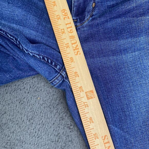 Tommy Bahama Jeans Mens 36x30 Blue Straight Leg Stretch Denim Pants Dolphin Logo - Picture 9 of 12